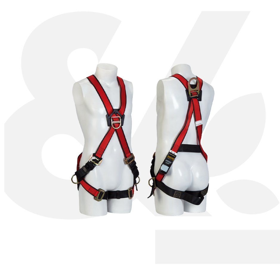 Arnés Cuerpo Completo Eco X Rojo 501061