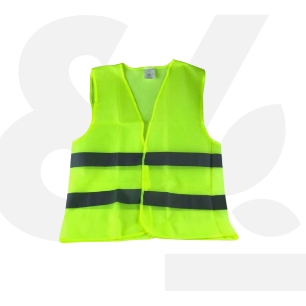 Chaleco Verde con Cinta Reflectiva Steelpro