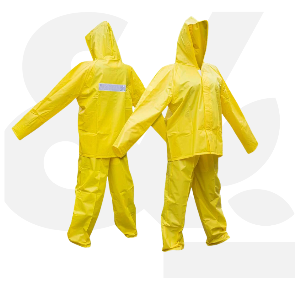 Conjunto Impermeable Amarillo C-17 Talla L