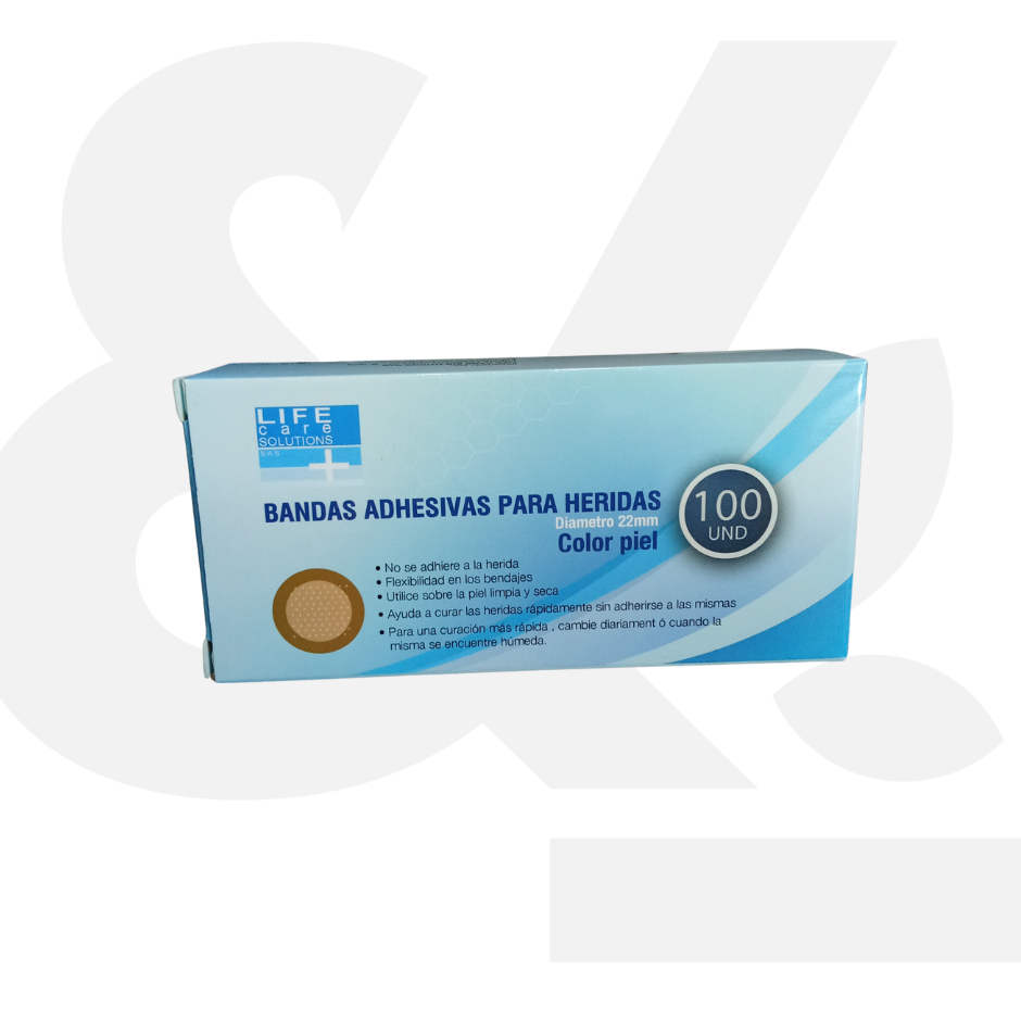 Curita Redonda Caja X 100 Unidades