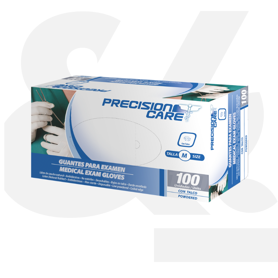 Guantes de Látex X 100 Unidades