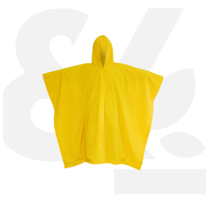 Impermeable Tipo Capa Amarillo C-17 Talla Unica