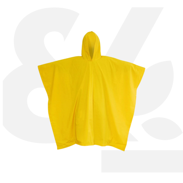 Impermeable Tipo Capa Amarillo C-17 Talla Unica