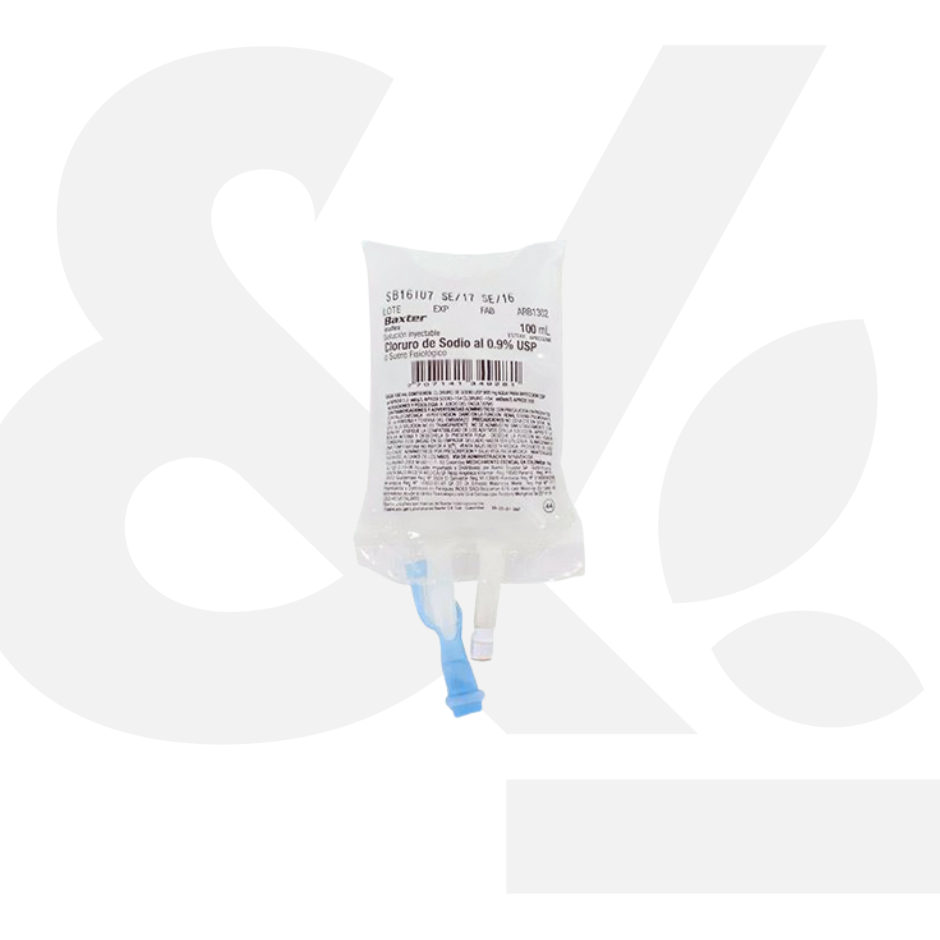 Solución Salina al 0.9% X 100 mL