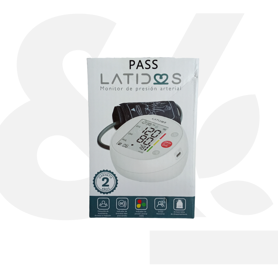 Tensiómetro Digital Latidos sin Altavoz