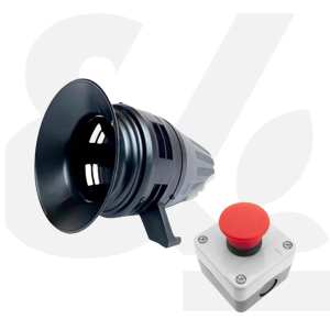 Sirena para Alarma de Emergencia 110v