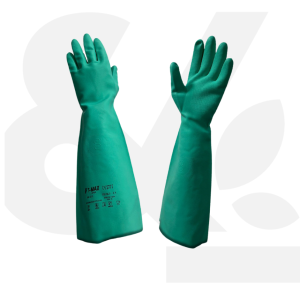 Guante de Nitrilo a Medio Brazo Talla M